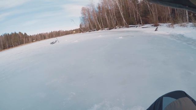 поклевка плотвы со льда на безнасадку смотреть онлайн