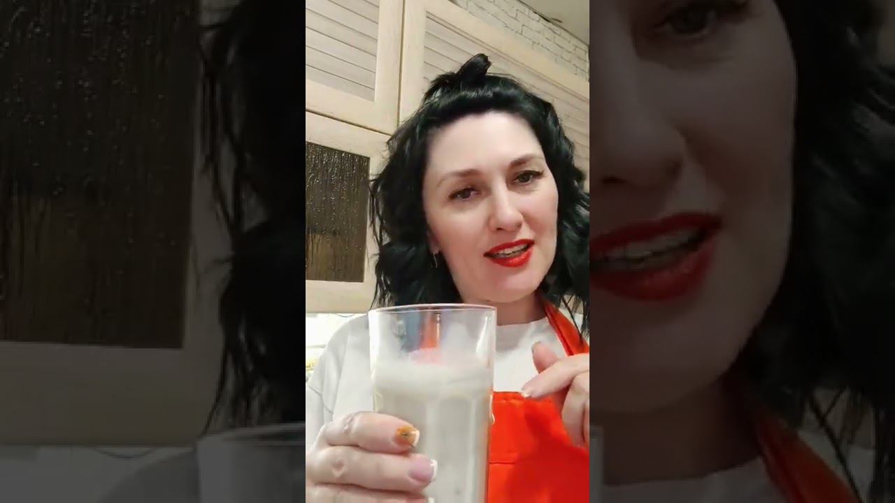 Коктейль на завтрак для здоровья и настроения #коктейль #пп #легкийрецепт