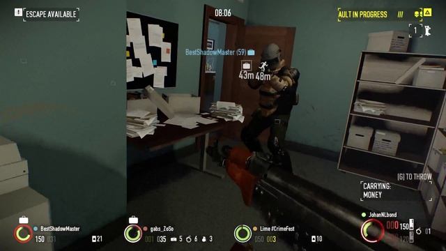 Bank Heist Cash + Park Escape PC Payday 2 смотреть онлайн