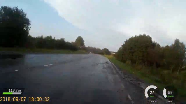 Будогощь, Кириши, Волхов, Ст.Ладога, Кировск, Отрадное. Ускоренное видео велозаезда 07.09.2018 смотреть онлайн