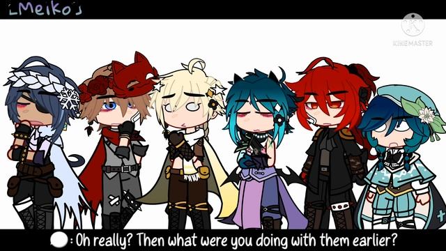 ||Who broke it(them) meme||Ft. Y/n and their harem|| смотреть онлайн