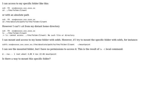 sshfs: permission denied when trying to access specific folder (2 Solutions!!) смотреть онлайн