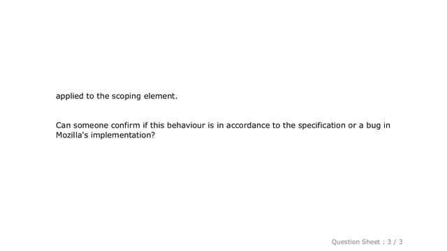 HTML : HTML5 scoped styles on parent (scoping) element смотреть онлайн