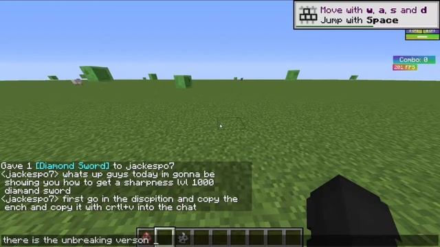 how to get a sharpness level 1000 diamand sword in minecraft 1.16.3!!! смотреть онлайн