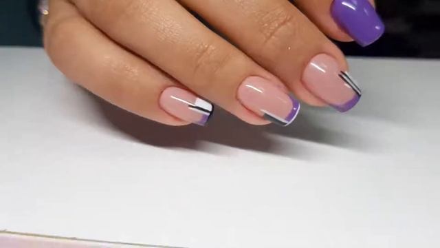 ?Моя первая модель , на курсах . Корекцыя гелем . смотреть онлайн