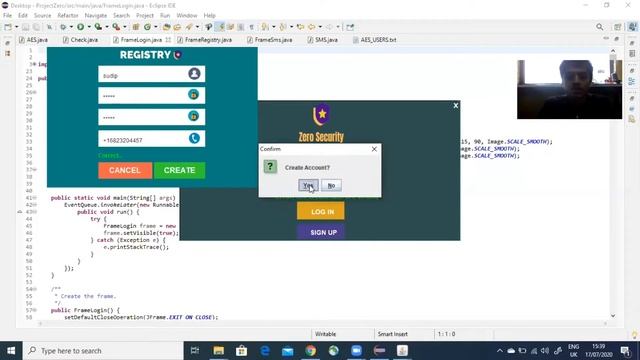 Two way Authentication System in Java code смотреть онлайн