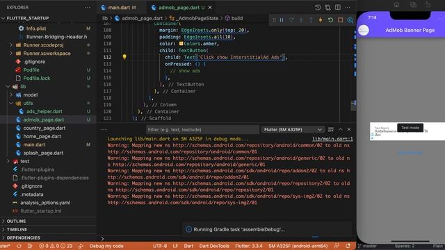 Flutter Dev EP.6 - AdMob Banner & InterstitialAd смотреть онлайн