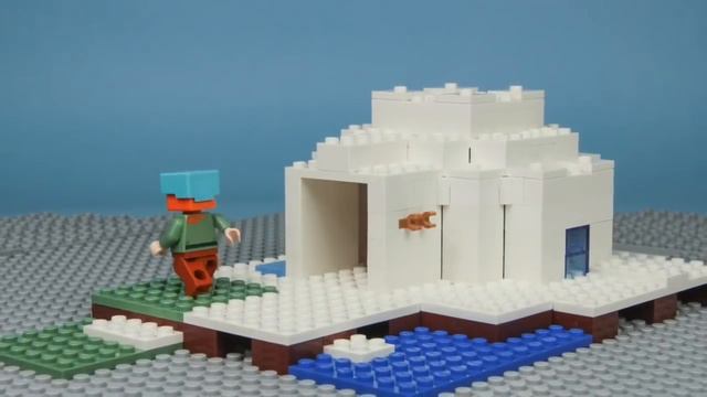 LEGO® Minecraft™ 21142 - Иглу смотреть онлайн