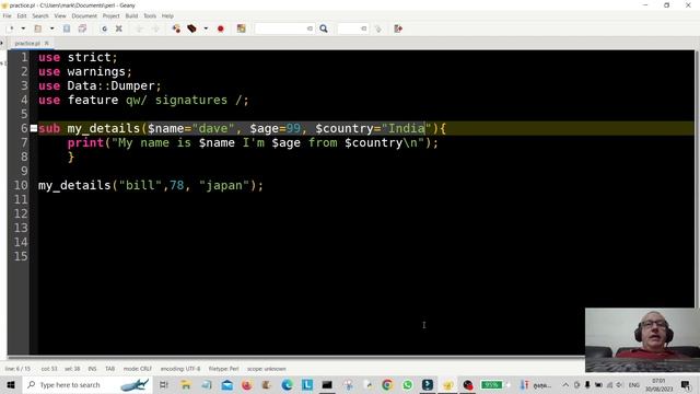 Perl Subroutine Arguments 2023 смотреть онлайн