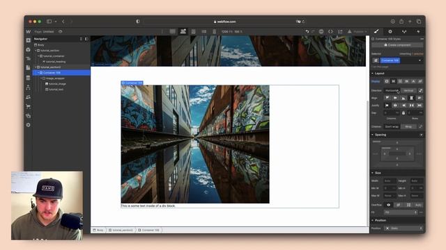 How to overlay text on an image in @Webflow | 3 easy ways смотреть онлайн