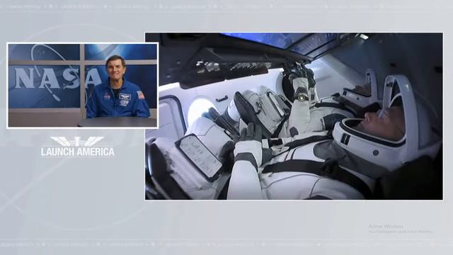 LIVE only 3 miles away from SpaceX and NASA launching humans to space смотреть онлайн