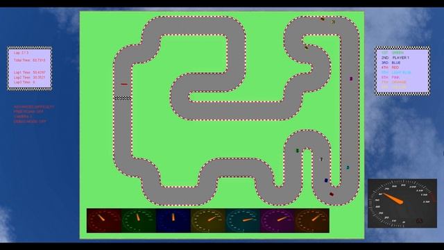 Steering/Flocking Racing Game by Craig Holland | Dissertation Project смотреть онлайн