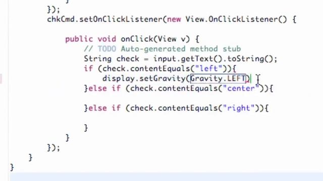 Android Developing Applications Tutorial 29 Set Gravity within Java смотреть онлайн