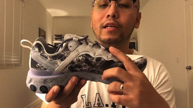 Nike React Element 55 KL 'Multi-Platinum' aka "Kendrick Lamar's" Unboxing смотреть онлайн