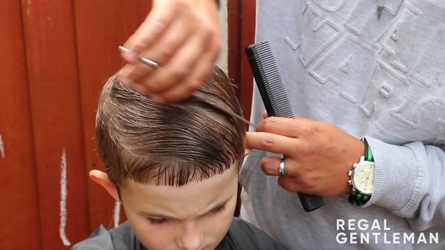 Boys Haircut At Home Tutorial | How To Cut Kids Hair | Haircut For Boys смотреть онлайн