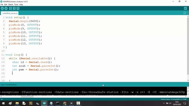 Kontrol Kecepatan 2 Motor DC dengan Whatsapp (Serial, Node-RED dan node whin) смотреть онлайн