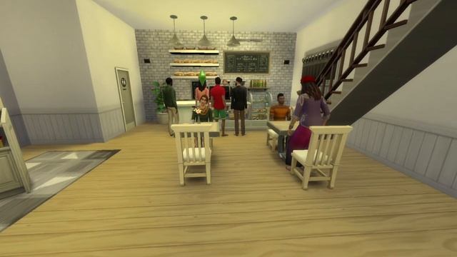 Britechester Bakery (Pepper's Pub Fixer Upper) - The Sims 4 смотреть онлайн