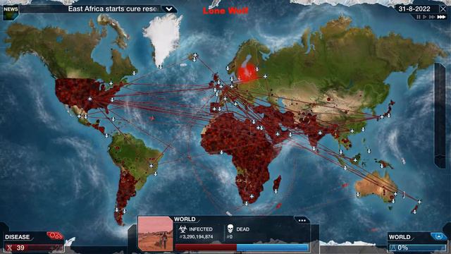 Plague Inc EVOLVED #204: Official Scenarios Xenophobia Necroa Virus Casual смотреть онлайн