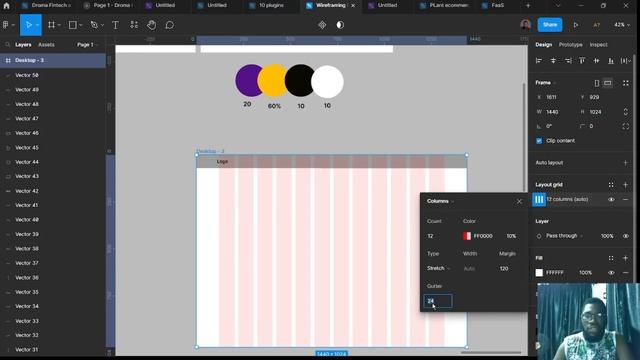 From Low fidelity to Hi-fidelity design in Figma. смотреть онлайн