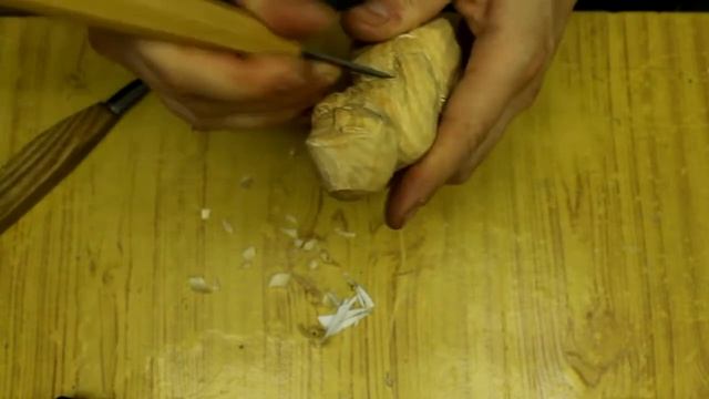 Фигурки из дерева. Веселая бабулька. Процесс по шагам. смотреть онлайн