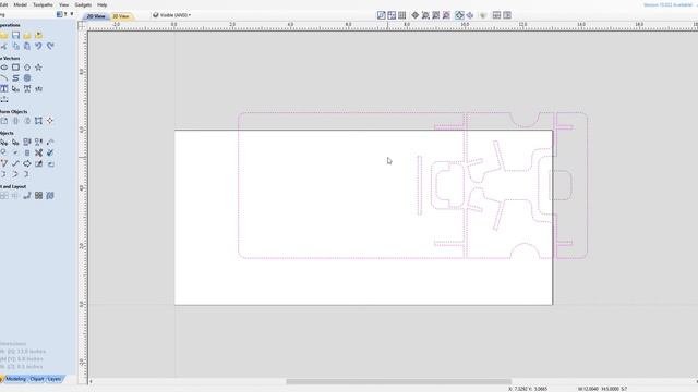 Import DXF to VCarve || Cell Stand - 3 of 10 смотреть онлайн
