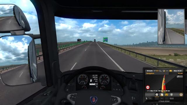 Euro Truck Simulator 2 Road To The Black Sea - First Look смотреть онлайн