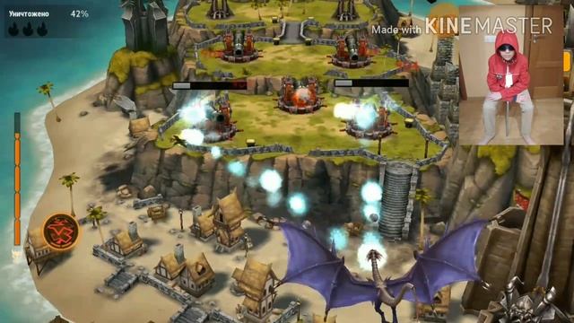 Играю в новую игру war dragons, топовая игра!!!!! смотреть онлайн