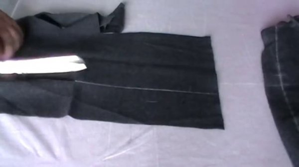 Шьем прямую юбку со шлицей