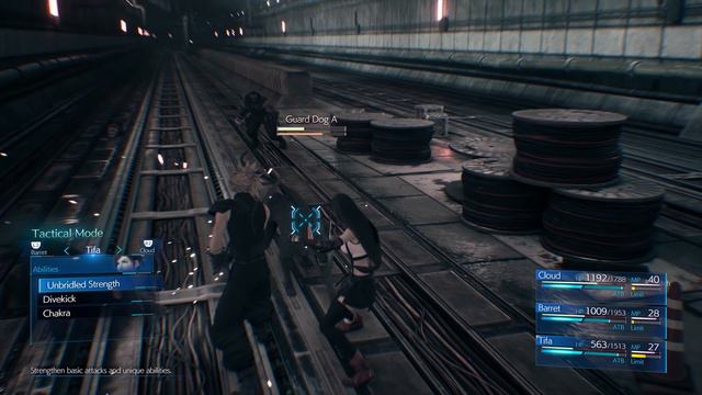 Final Fantasy VII Remake Walkthrough Part 14 - Train Tunnel & Heidegger's Schemes (Ch5) смотреть онлайн
