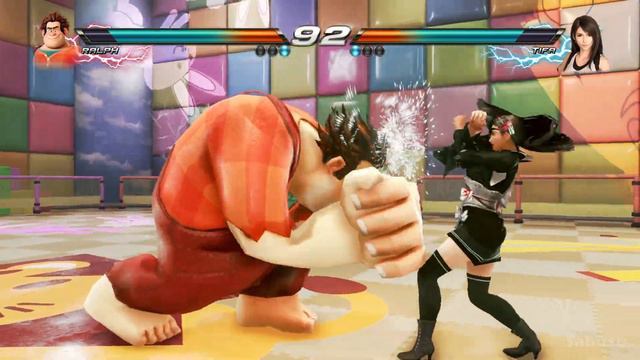 MARDUK (Ralph) vs JOSIE (Tifa) - Tekken 7 MOD 4K смотреть онлайн