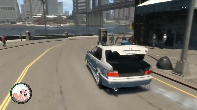 GTA IV - Gameplay on Geforce GT 430 OC смотреть онлайн