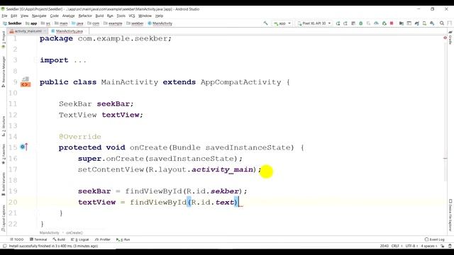 How To Use SeekBar In Android Studio (Class_28) || App Development Bangla Tutorial 2021 || Seek Bar смотреть онлайн