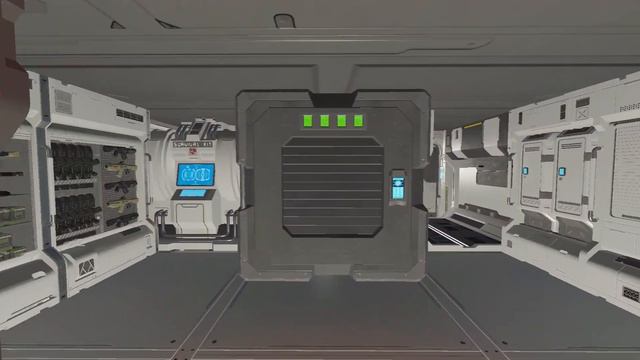 Space Engineers ship interior showcase - "Gungnir" Destroyer - Blue Fleet смотреть онлайн