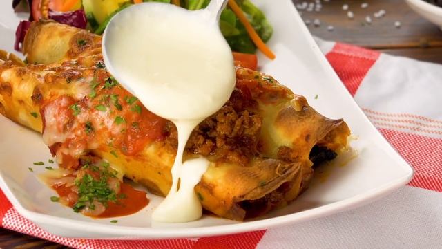 ¡Estos 8 contundentes panqueques enrollados te provocarán un estado de euforia! смотреть онлайн