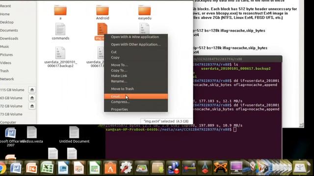 How to extract data from .backup files created by android system backup on pc Ubuntu смотреть онлайн