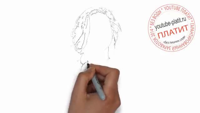 Как нарисовать девушку видео Как карандашом поэтапно нарисовать человека девушку за 40 секунд смотреть онлайн