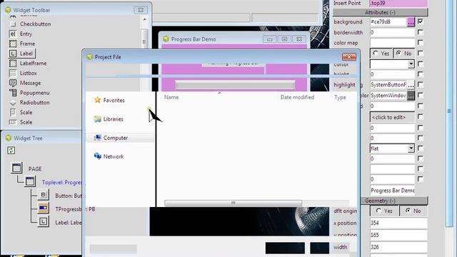 Tkinter : Progress Bar Demo смотреть онлайн