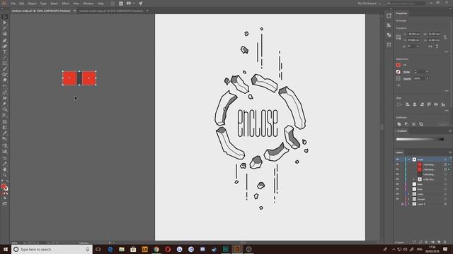 Create Clipping Mask From Multiple Shapes | Illustrator Tutorial