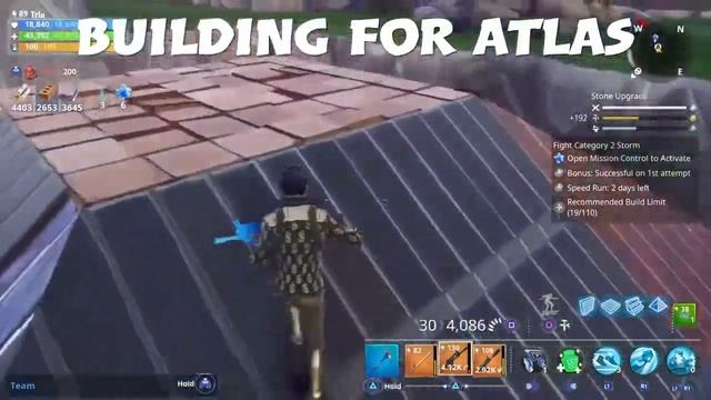 FORTNITE Quick Building for Atlas Missions. Pyramid Layout. смотреть онлайн