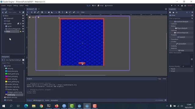Tutorial Godot 3.2: Arkanoid смотреть онлайн