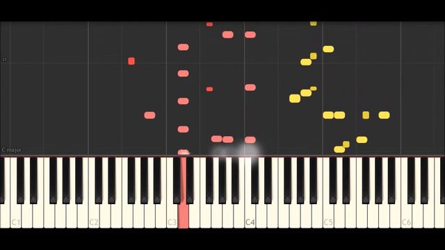 NieR Automata - Wretched Weaponry (Synthesia Piano Tutorial) смотреть онлайн