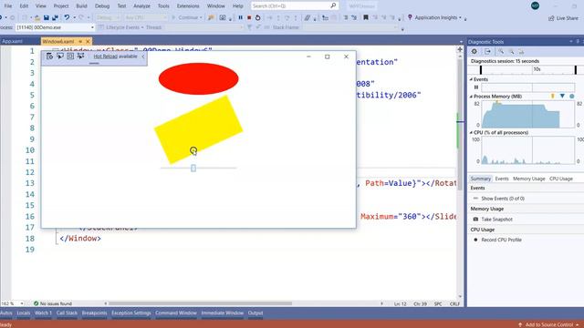 25.Learn WPF In Small Steps:  Render And Layout Transformation