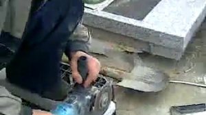 Как правельно нужно резать гранитный камень .!!!!