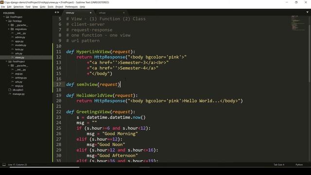Django: Part-3 : Creating and linking Multiple Views смотреть онлайн