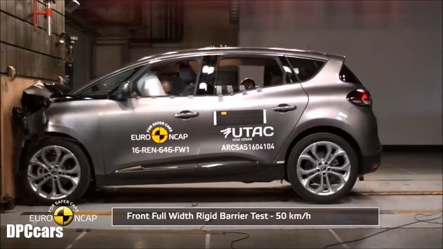2016 Renault Scenic Crash Test смотреть онлайн
