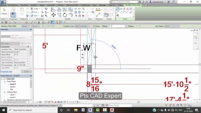 Revit Architecture Tutorials: Underlay in Revit Architecture | AutoCAD File Import to Revit 9th смотреть онлайн