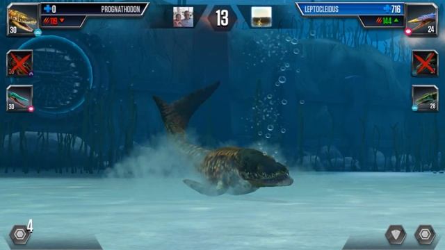 Mauisaurus vs Trinacromerum - Dinosaurs Battle #330 смотреть онлайн