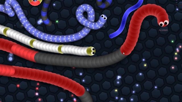 Slither.io Killer Tiny Snake Vs Giant Noob Snakes - Epic Slitherio Gameplay