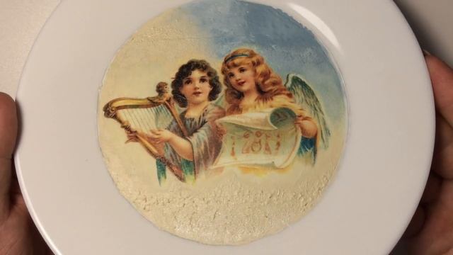 Мастер класс. Точечная роспись тарелки. Декоративная тарелка своими руками. смотреть онлайн