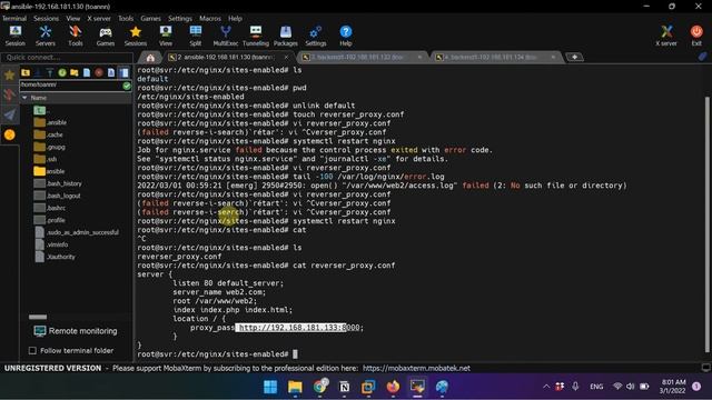 [Webserver-administration-P8] Nginx - Hướng dẫn cấu hình nginx làm reverse proxy (Phần 1) смотреть онлайн